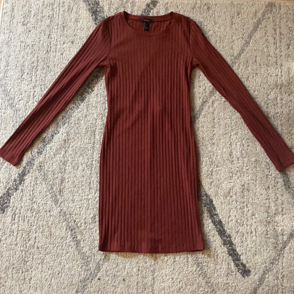 Forever 21 open back dress